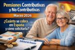 Pensiones contributivas y no contributivas marzo 2026: cuánto se cobra en España y cómo solicitarla