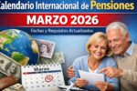 Calendario internacional de pensiones marzo 2026: fechas y requisitos actualizados