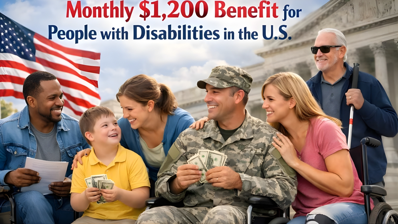 Beneficio mensual de $1,200 en EE.UU. para personas con discapacidad: requisitos, quién puede recibirlo y pagos confirmados para marzo de 2026