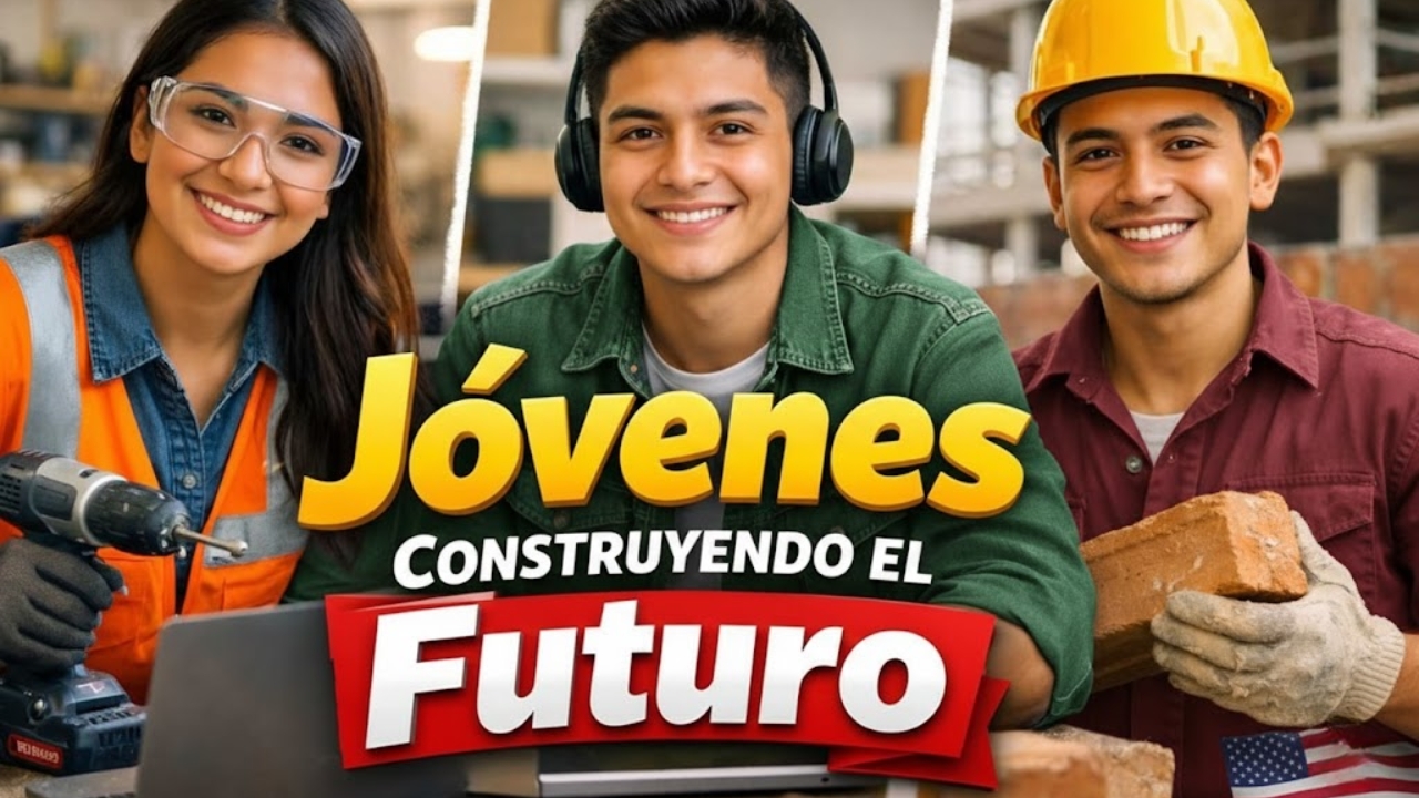 Jóvenes Construyendo el Futuro: $7,572 mensuales en enero, requisitos