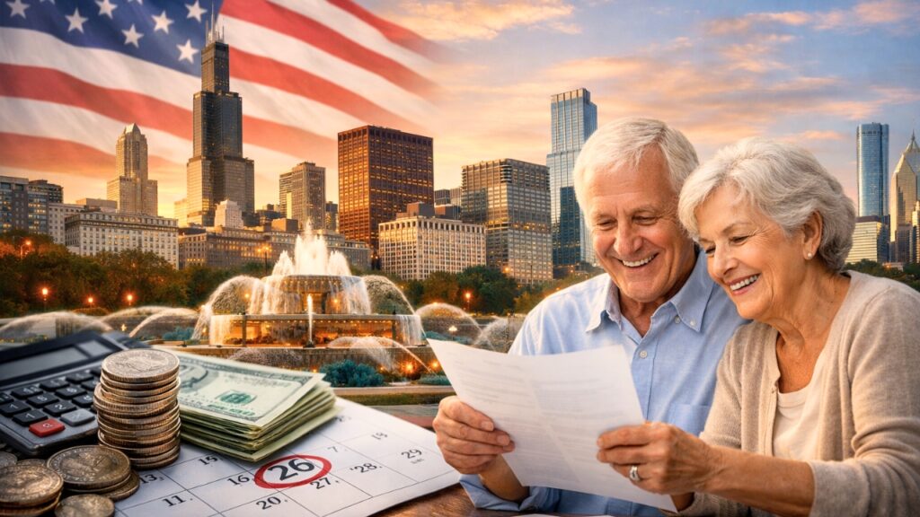 Chicago lanza apoyo mensual para pensionados: montos, requisitos y calendario de pagos de marzo 2026