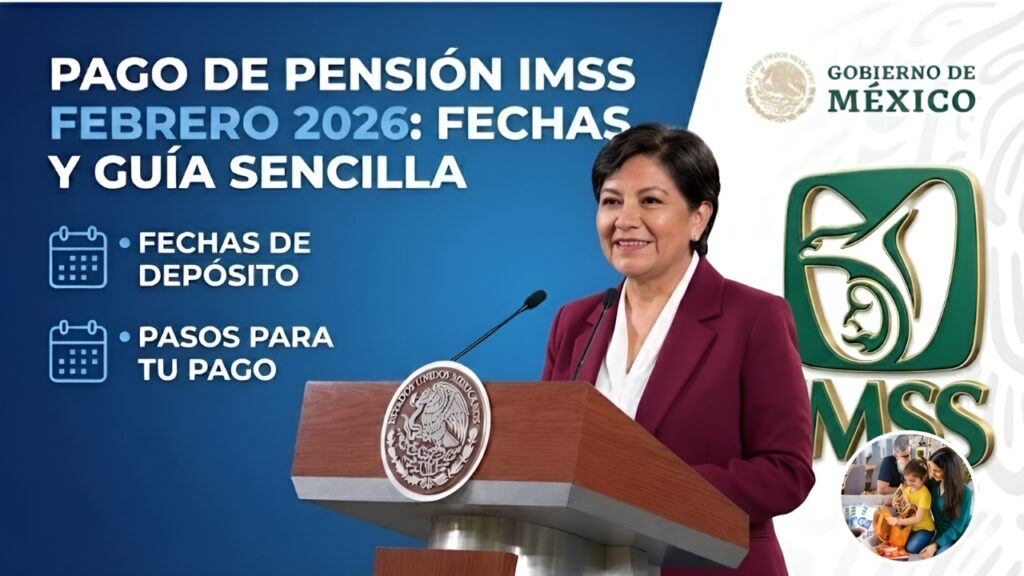IMSS Febrero 2026: Fechas Oficiales de Pago de Pensión