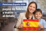 Pensiones España 2026: pagos de febrero y marzo al detalle