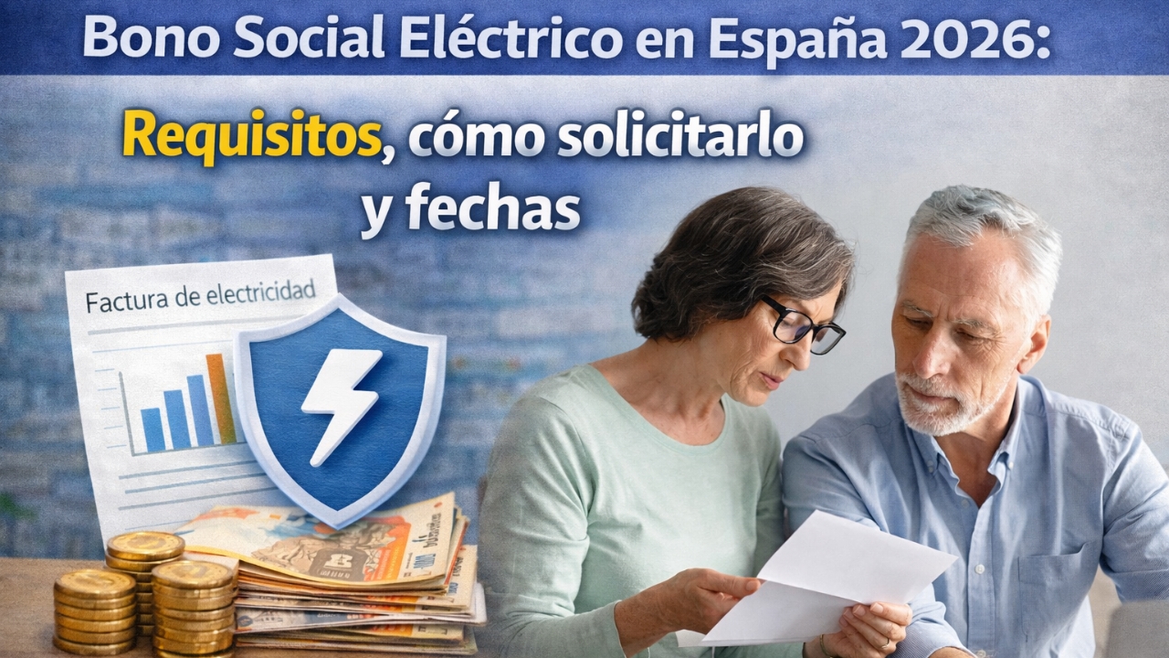 Bono Social Eléctrico en España 2026: Requisitos, cómo solicitarlo y fechas